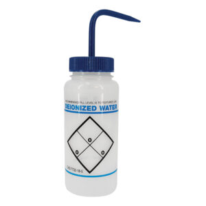 Safety Labeled Wash Bottles